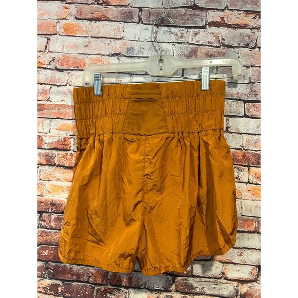 fp free people movement orange shorts The Way home women's size medium - Picture 3 of 6